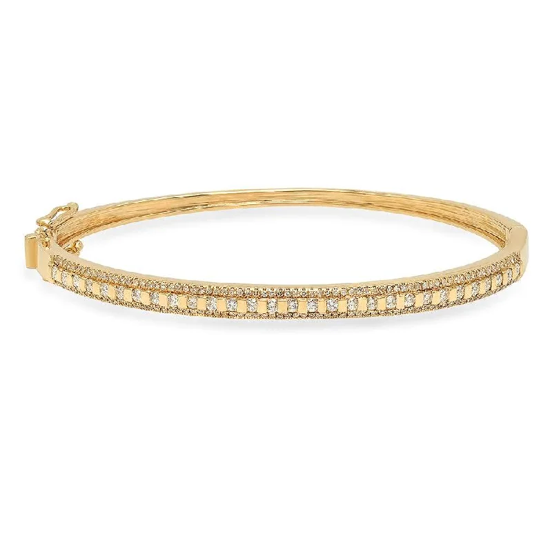 Ladies bracelets chic elegance -VISIONARY DIAMOND BRACELET, GOLD