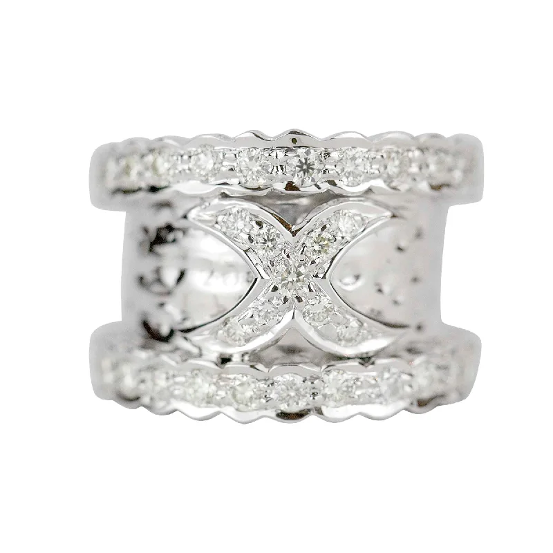 ladies-round-silver-rings-Ring - Diamond