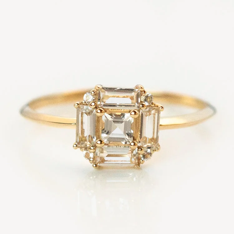 engagement-cushion-cut-platinum-rings-14k Vintage Inspired Art Deco Engagement Ring