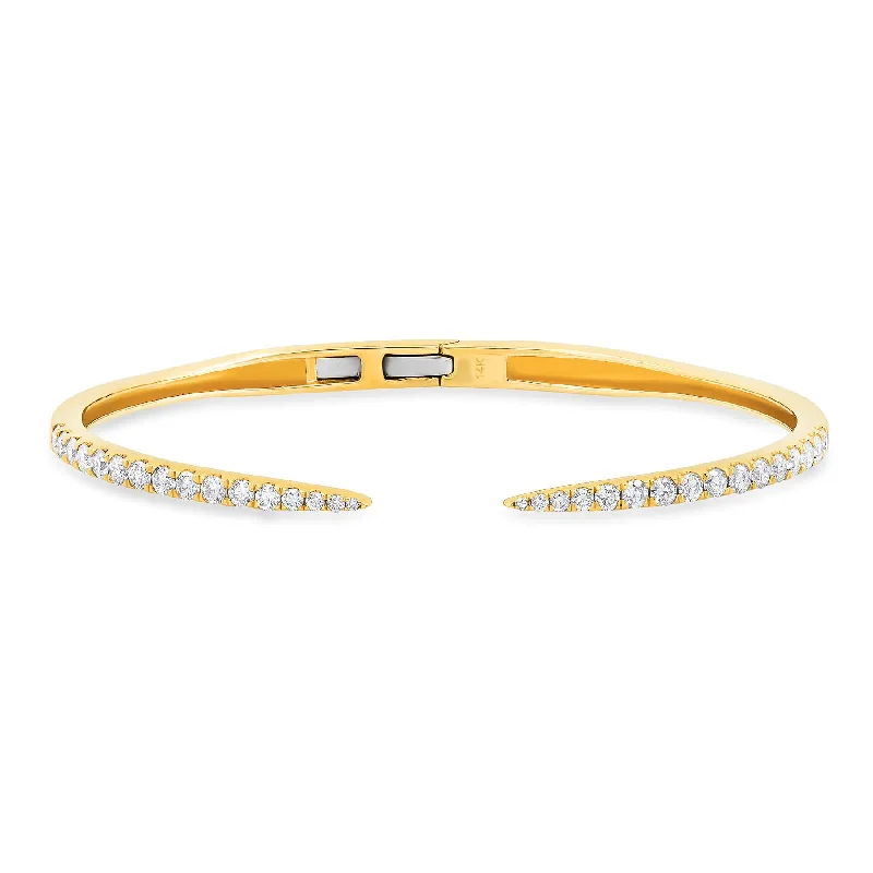 Ladies bracelets for show vibes -SIMPLE WRAP BRACELET, GOLD