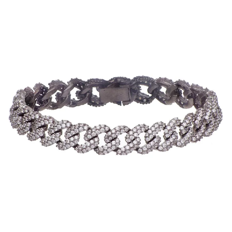 Ladies bracelets stylish elegance -VIBRATION BRACELET, BR STERLING SILVER