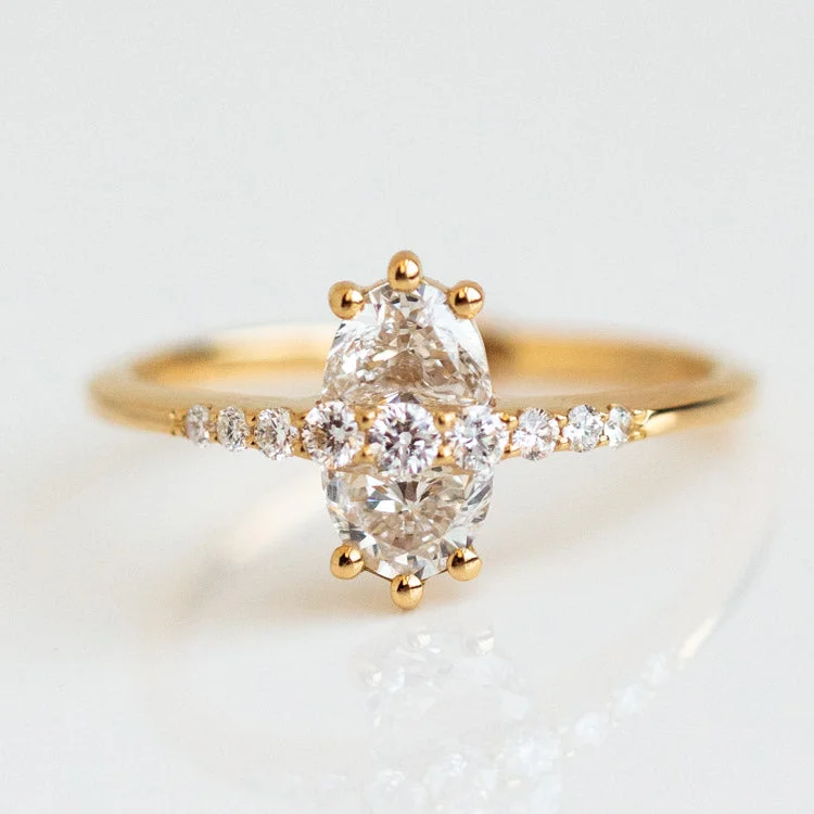 engagement-luxury-white-gold-rings-Two Stone Engagement Ring with Half Moon Cut Diamonds