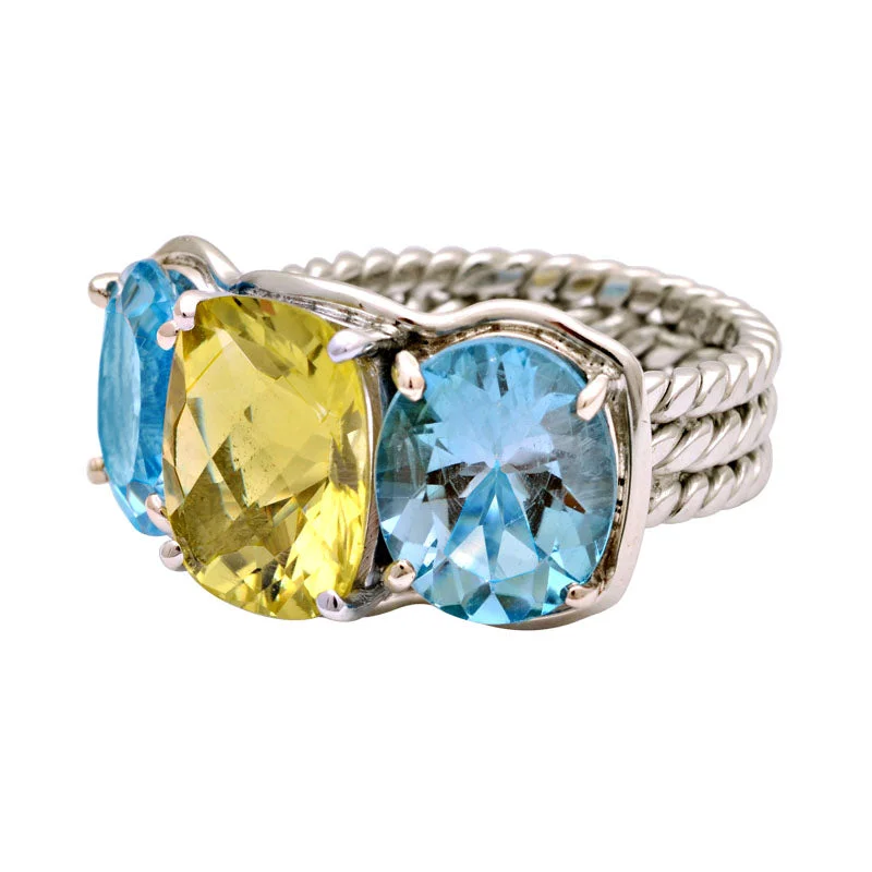 ladies-diamond-wide-band-rings-Ring-Lemon Quartz and Blue Topaz