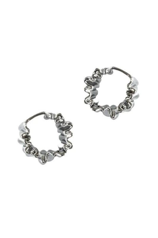 ladies-luxury-hook-earrings-Chelsea Earrings, Silver