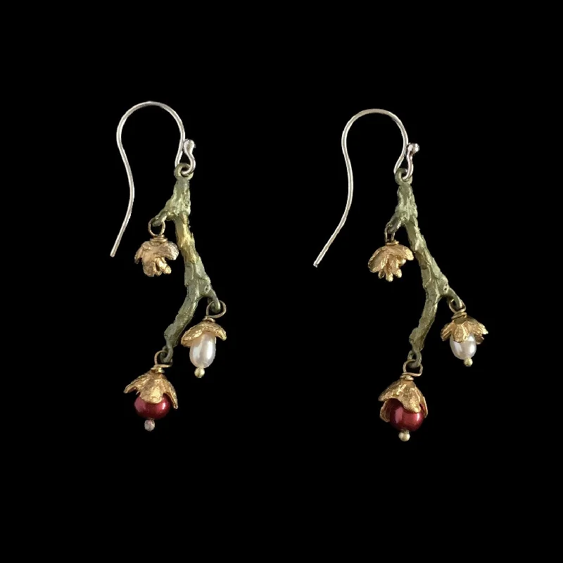 ladies-gemstone-chandelier-earrings-American Cypress Earring - Twig