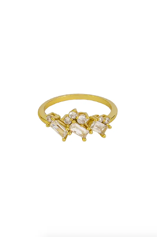 ladies-marquise-cut-gold-rings-Amal Ring