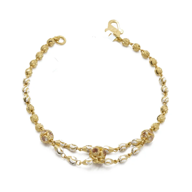 Ladies bracelets for runway vibes -22K Gold Bracelet