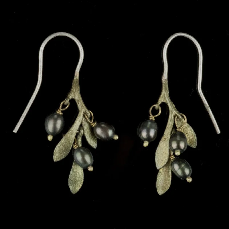 ladies-gift-french-wire-earrings-Olive Earrings - Delicate Wire Drop