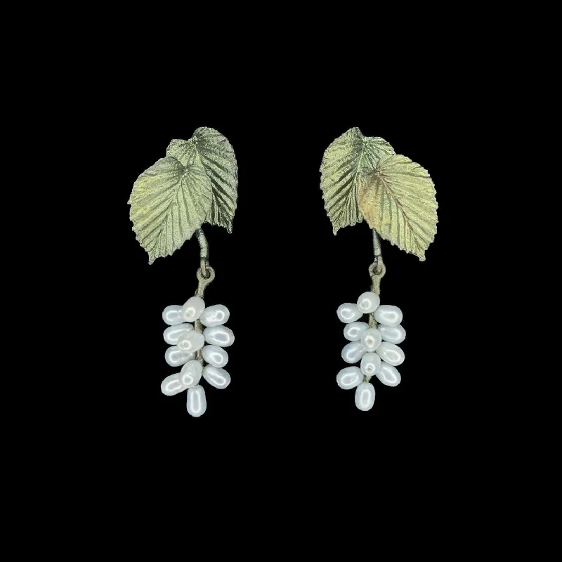 ladies-flower-chandelier-earrings-Spring Birch Earrings - Post