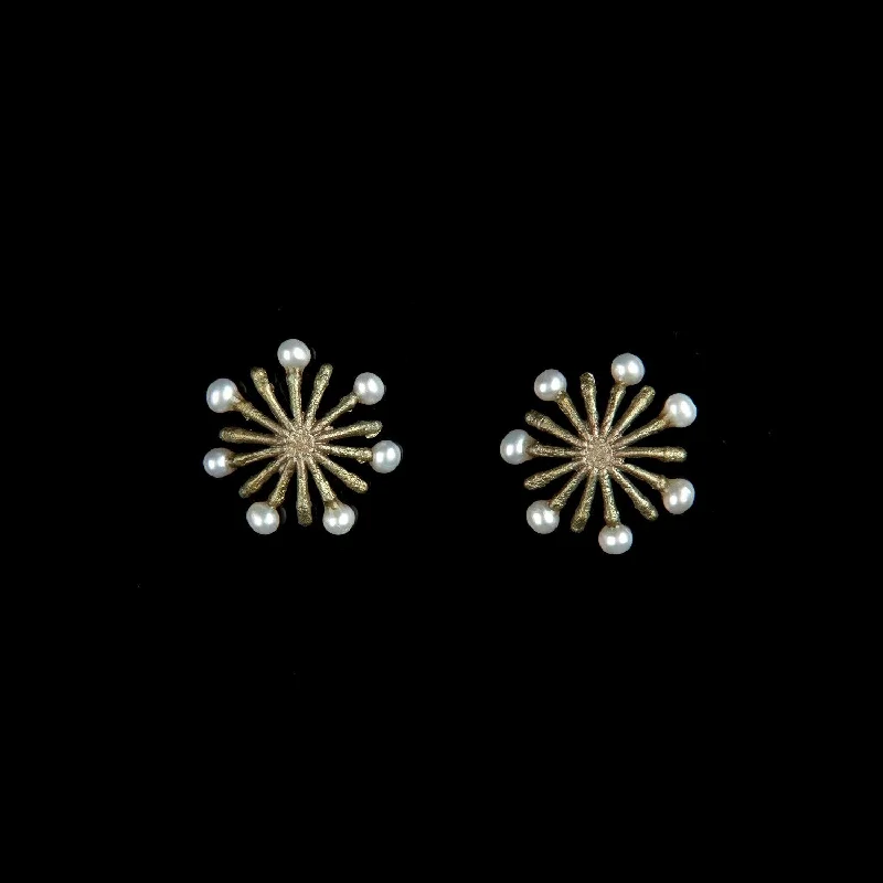 ladies-everyday-hook-earrings-Firewheel Earrings - Petite Post