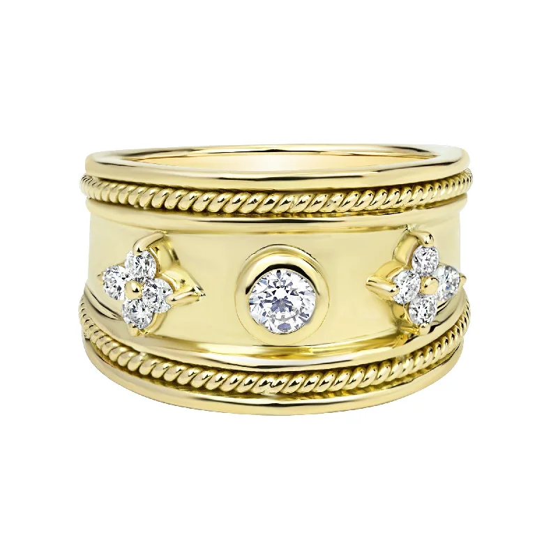 ladies-unique-gold-rings-Ring - Diamond (2316G)