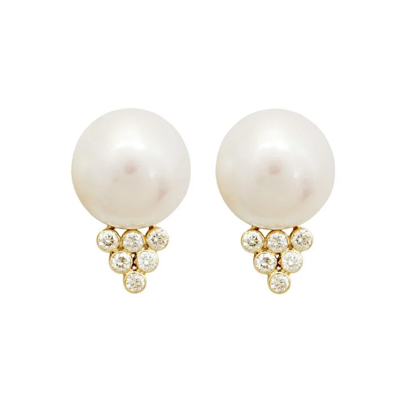 ladies-ethnic-leverback-earrings-Earrings-Pearl and Diamond  (1723K)