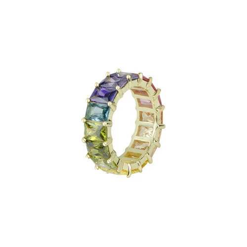 ladies-gold-filigree-rings-THE RAINBOW RING