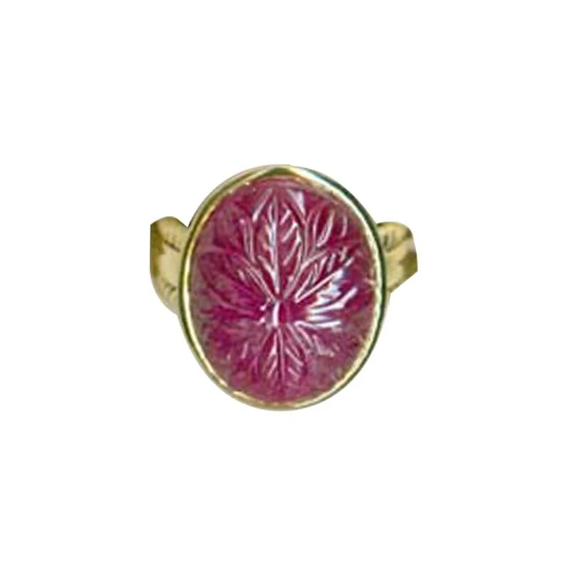 ladies-classic-silver-rings-Ring- Rubellite  (1860H)