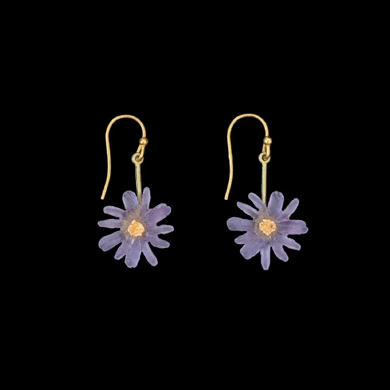 ladies-crystal-clip-on-earrings-Aster Earrings - Single Drop