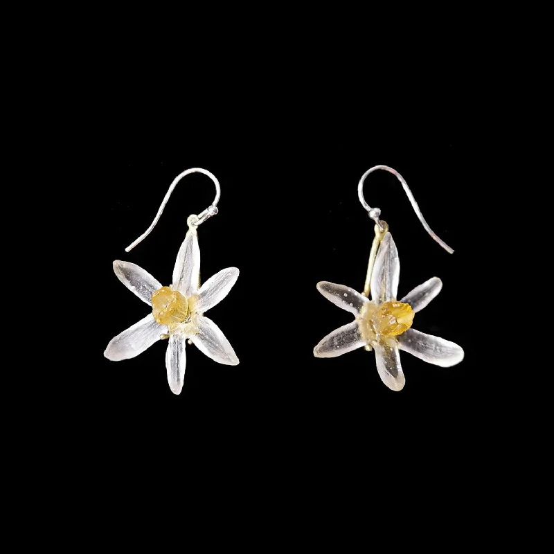 ladies-party-french-wire-earrings-Daffodil Earrings