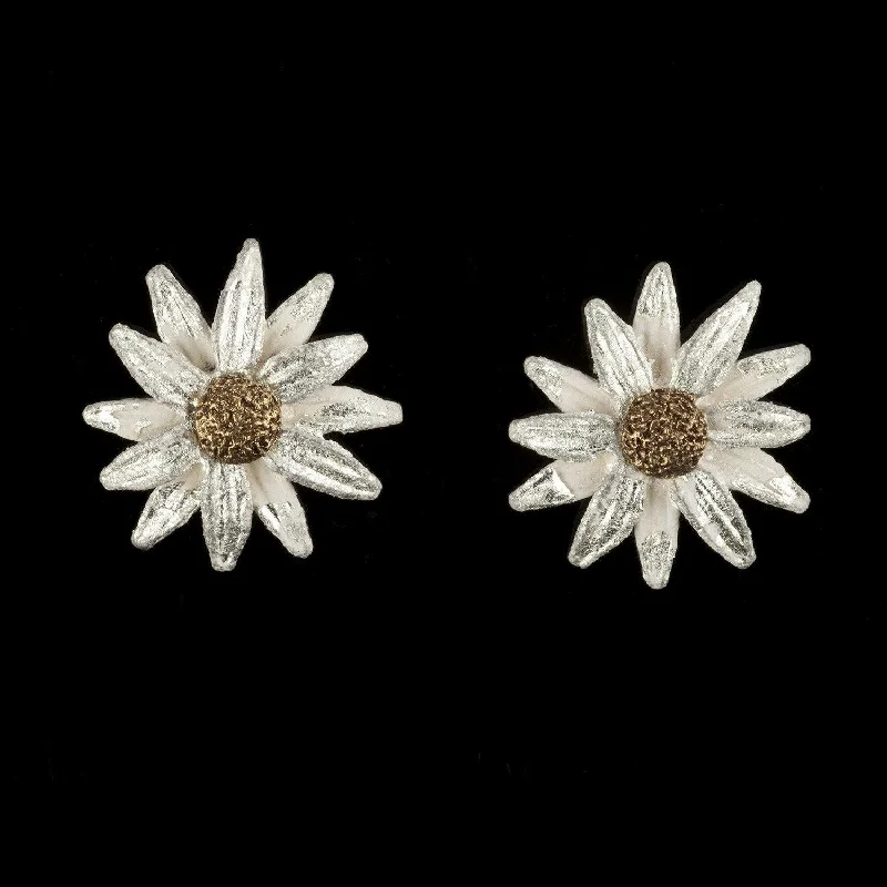 ladies-crystal-leverback-earrings-Daisy Earrings - Post